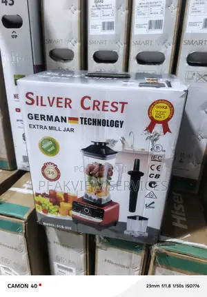 Silver Crest 3l Blender With Compact Mill Jar