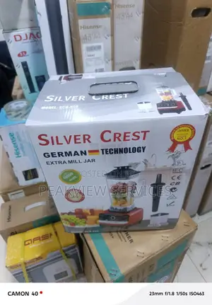 Silver Crest 3l Blender With Auxiliary Jar