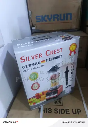 Silver Crest 3l Blender With Utility Mill Jar