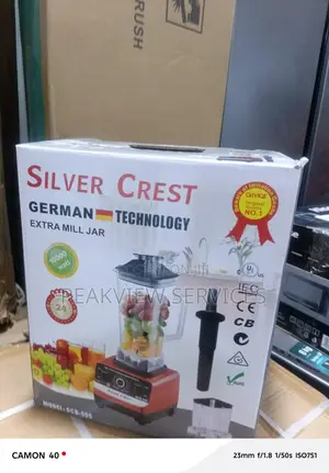 Silver Crest 3l Blender With Side Grinder Jar
