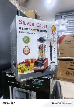 Silver Crest 3l Blender With Secondary Jar