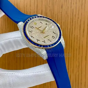 High Quality Luxury Rolex Rubber Wristwatch