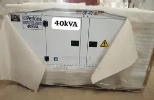 Original Perkins 4okva Soundproof Generator (England)