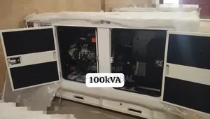 Original Perkins England 100kva Soundproof Generator