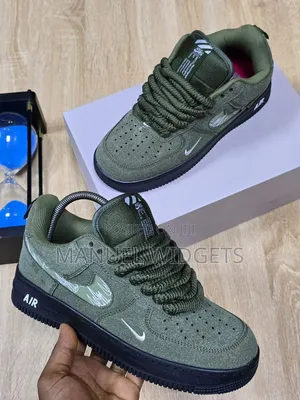 Nike Air Force Grey Sneakers – Premium Quality