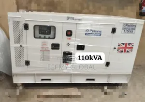 Original Perkins Soundproof Generator 110kva (England)