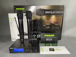 Shure Slxd42/ Slxd2 Double Handheld Microphone System True Diversity