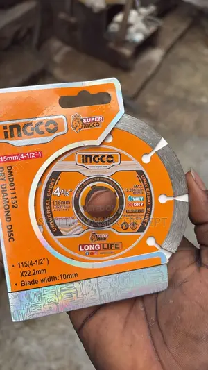 Diamond Concrete Cutting Disc 115mm - 4.5” Ingco