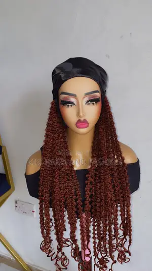 Scarf Braided Wig