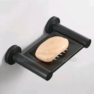 Black Wall Soap Dish