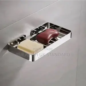 Silver Wall Soap Dish