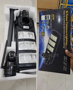 Single Lens All in One Solar Street Light With Camera