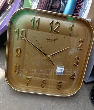 Sonam Silent-Sweep Wall Clock