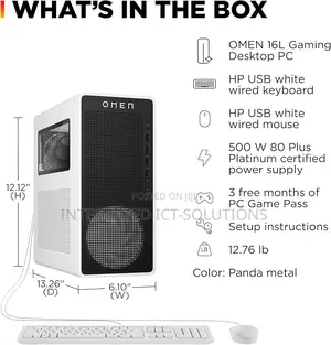 New Desktop Computer HP 16GB Intel Core Ultra 7 SSD 1T