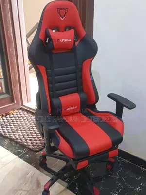 Gaming Swivel Chair- Red and Back