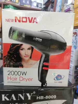 New Nova 2000w Professional Portable Handheld Hair Dryer