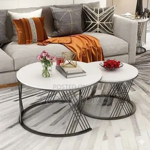 Glamorous Nest Marble Twin Centre Table