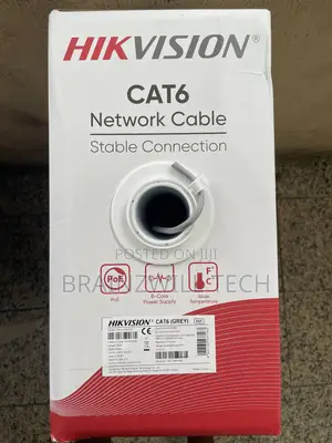 Hikvision Cat6 Network Cable