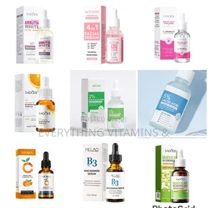 Salicylic, Vitamin C, Niacinamide, Arbutin White Range of Serums