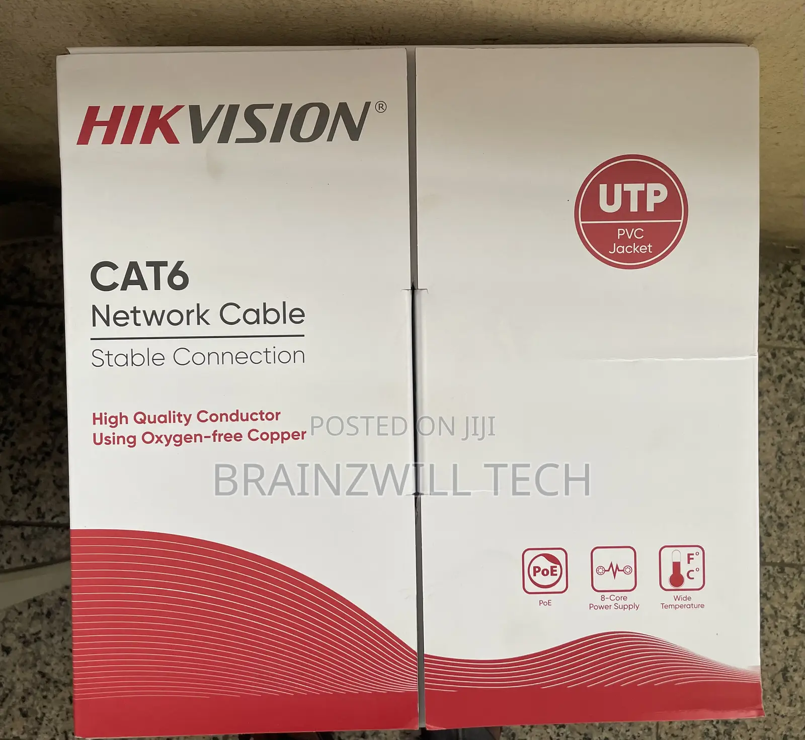 Hikvision Cat6 Network Cable