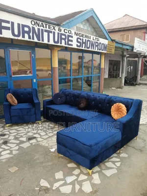 Sweetest L Shaped Fabric Chair