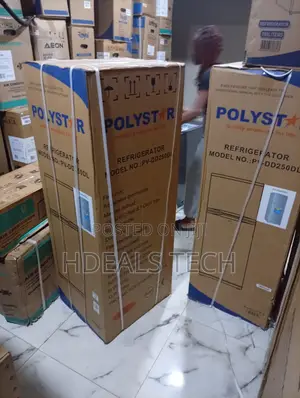 Polystar Double Door Fridge 250l –For Homes