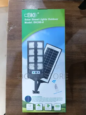 CBK Solar Street Light Outdoor (Model: Bk260-8)