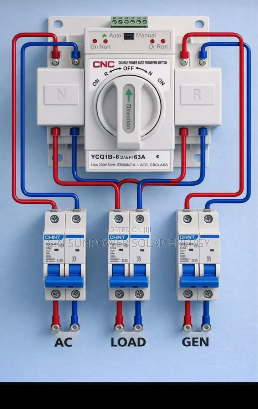 4 Pole Automatic Transfer Switch [Changeover]