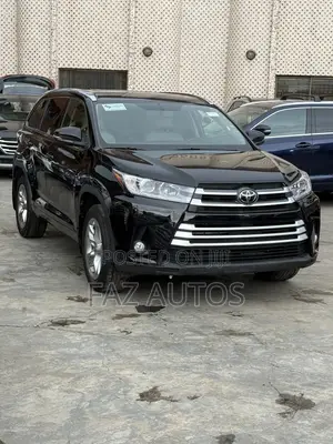 Toyota Highlander Limited 4dr SUV (3.5L 6cyl 6A) 2015 Black
