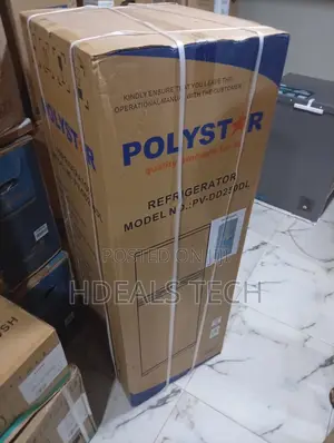 Polystar 250l Double Door Refrigerator for Hotels and Home