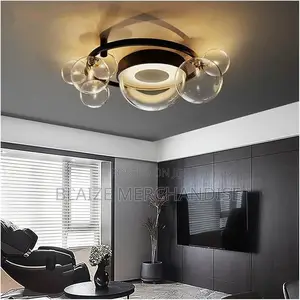 Glass Bubbles Led Ceiling Light - Designer Living Room Kitchen