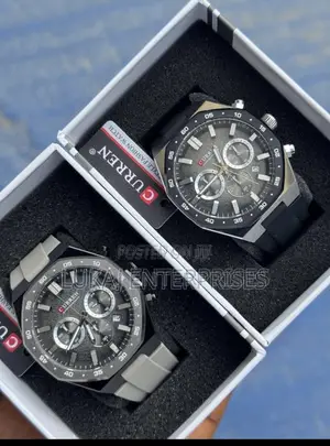 Curren Rubber Chronograph