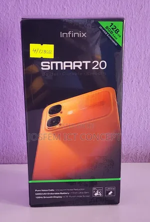 New Infinix Smart 20 128 GB Blue