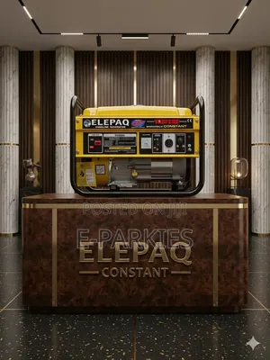 Elepaq Constant Generator 4.5kva 100% Copper Wire