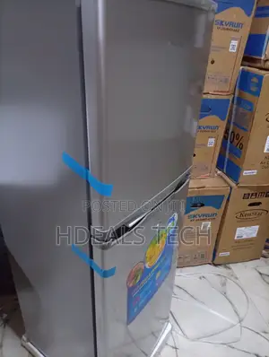High Efficiency 200l Polystar Double Door Fridge