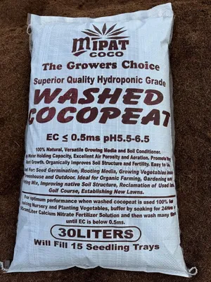 Washed Cocopeat - Seed Nursing Soil