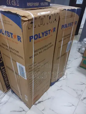 Polystar Pv-Dd250l Double Door Fridge for Home Use