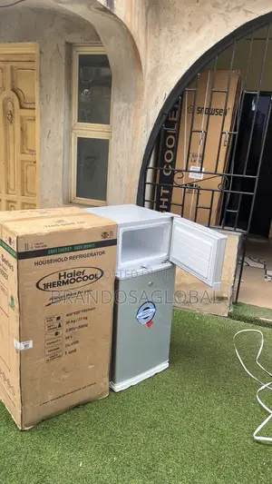 Haier Thermocool 95l Double Door Refrigerator [Hrf-95bex]Modern Sleek