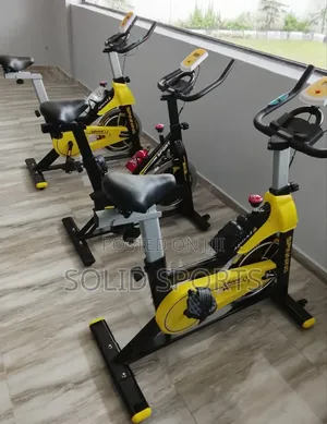 Original Yellow and Black Spinning Bike