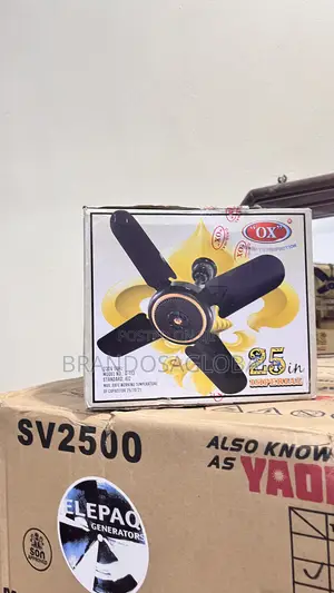 Ox Ceiling Fan 25 Inches [G-113] – Durable Motor Ceiling Fan Unit