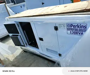 Perkins 120kva Generator With Noise Reduction