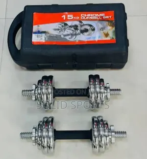 15 Kg Dumbbells Set 7.5 X 2 =15kg