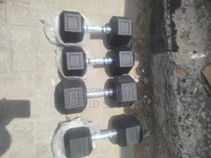 Set of Hexagon Dumbbells 50kg
