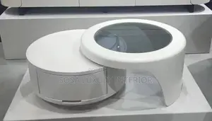Premium White Round Nesting Centre Table