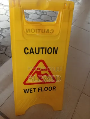 Caution Sign Wet Floor
