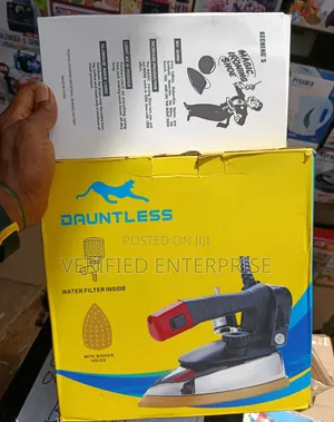 Dauntless Industrial Iron- 1200 Watts + Free Teflon Foot