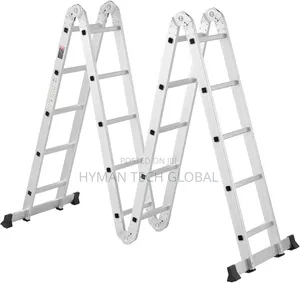 Multipurpose Aluminum Folding Ladder 20 Steps, 5.6m, 5x4