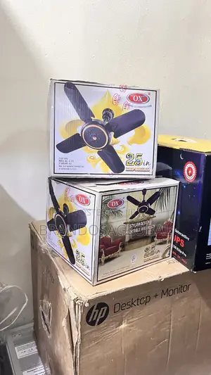 Ox Ceiling Fan 25 Inches [G-113] – Strong Airflow Durable Fan