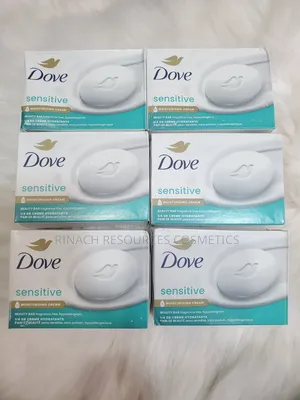 Dove Sensitive Skin Soap, Pack of 6