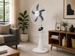 Qasa 18”Rechargeable Fan Curvy Design